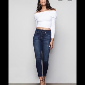 Good American ‘Good Legs’ Crop-Sz 28/6